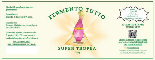 SuperVerdure | Super Tropea | Cipolle di Tropea fermentate | Fermento Tutto