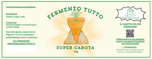 SuperVerdure | Super Carota | Fermento Tutto