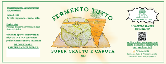 SuperVerdure | Super Crauto e Carota | Fermento Tutto