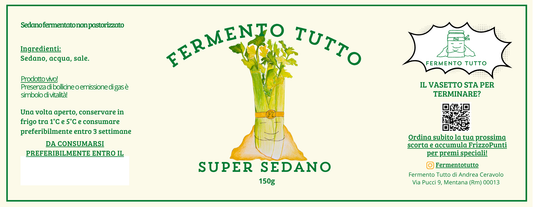 SuperVerdure | Sedano Fermentato | Fermento Tutto